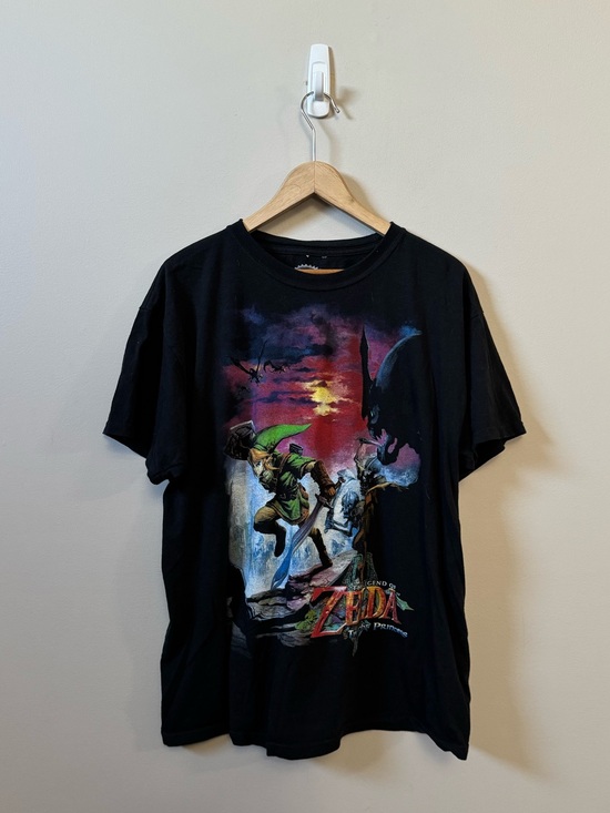 The Legend Of Zelda Other - The Legend of Zelda Twilight Princess 2012 Y2K short sleeve graphic t-shirt